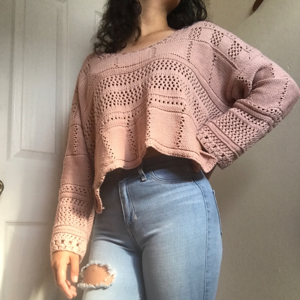 Moon and Madison Crotchet Sweater